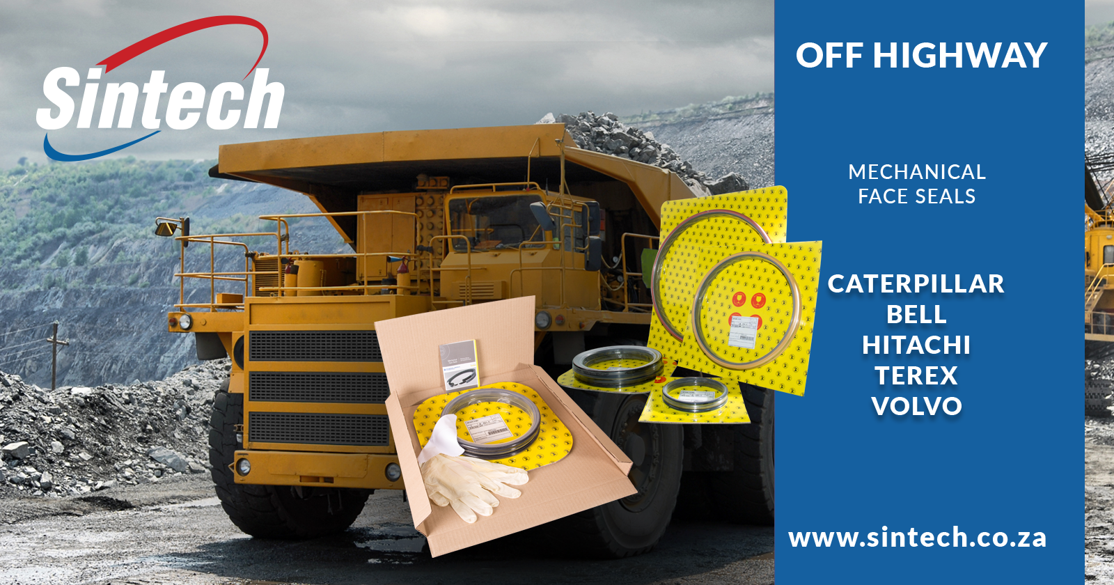 Built for the Toughest Terrain – Premium Off-Highway Seal Kits & Components | Sintech