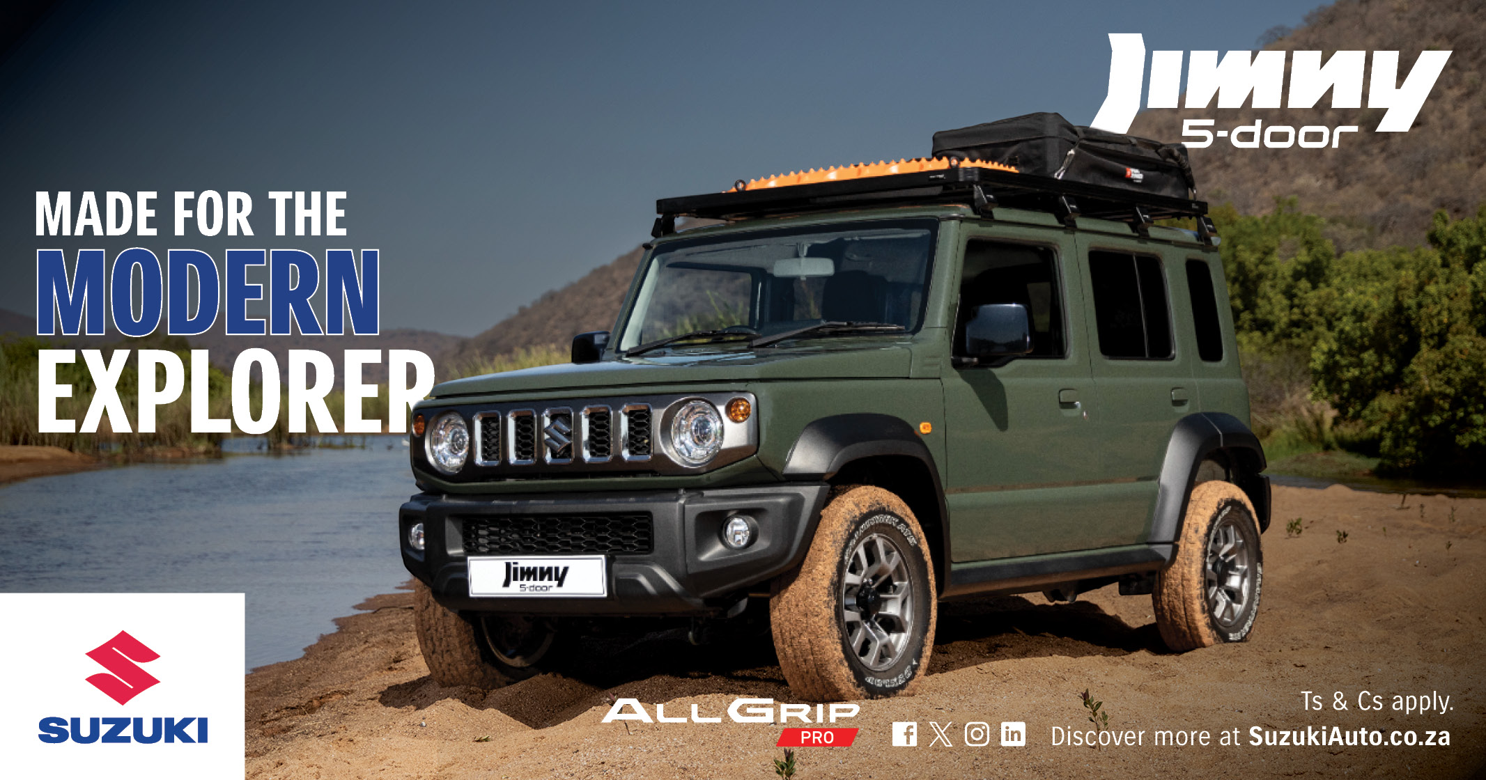 Adventure Awaits — Conquer New Horizons with the Jimny 5-Door | Suzuki SA