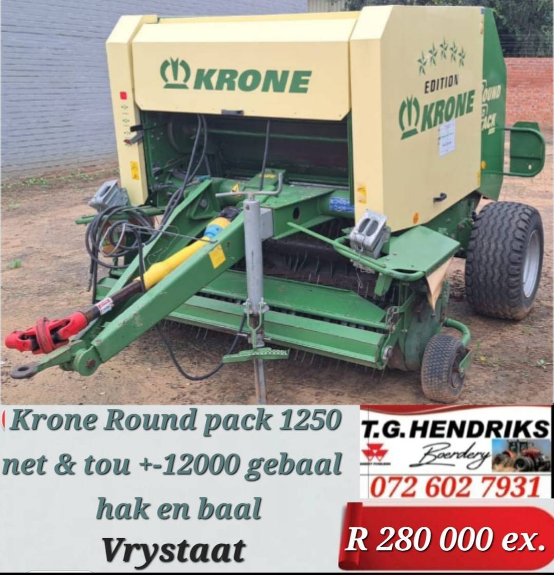 Krone round 1250 net & tou | T.G. Hendriks