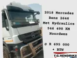 2018 Mercedes benz 2646 met hydraulics | T.G. Hendriks
