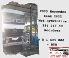 2023 Mercedes benz 2652 met hydraulics / 336 317 km | T.G. Hendriks