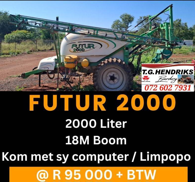 Futur 2000 / 2000 liter / 18m boom | BTW Uitgesluit