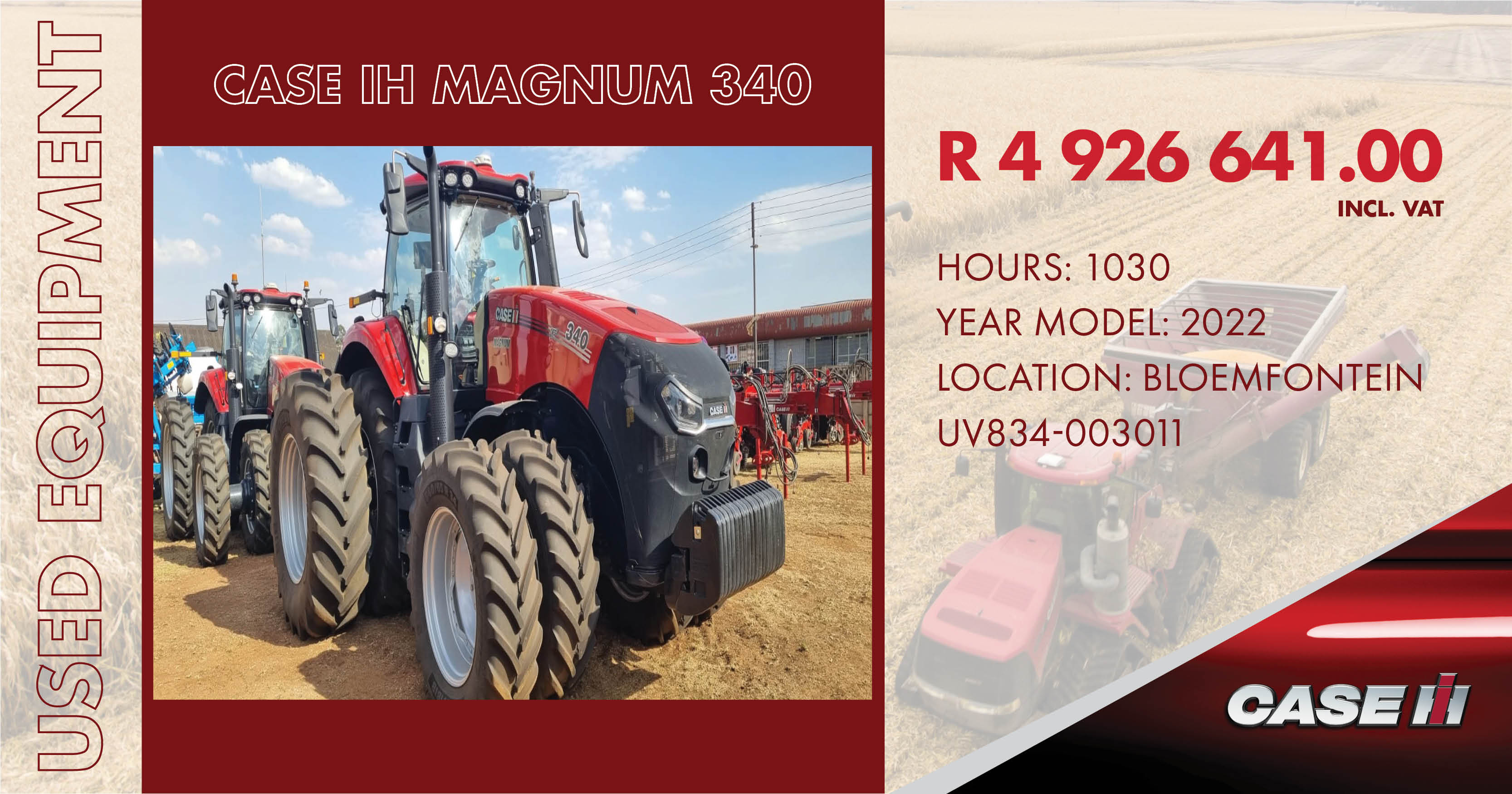 CASE IH MAGNUM 340 | CASE IH / Used Equipment