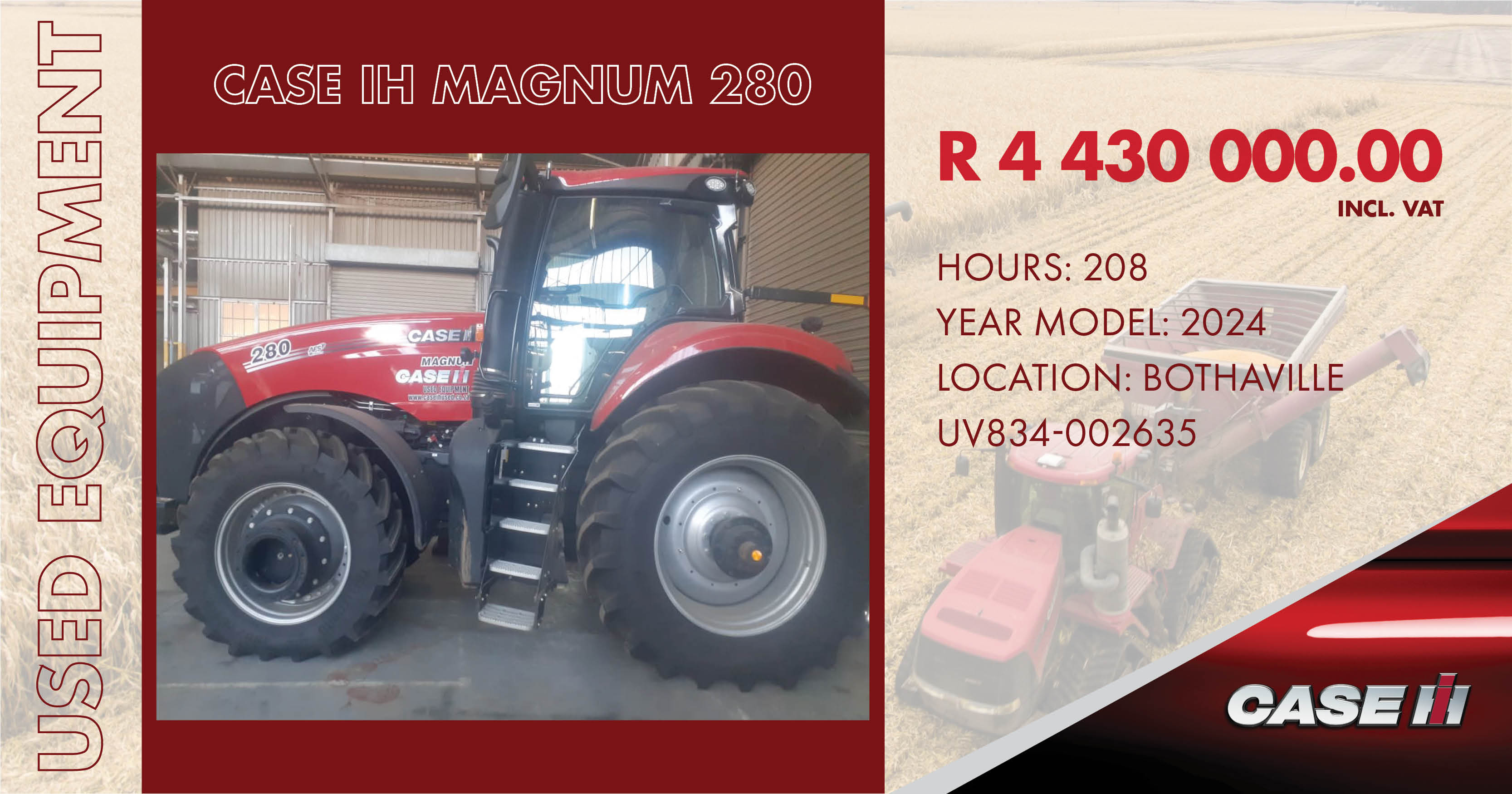 CASE IH MAGNUM 280 | CASE IH / Used Equipment