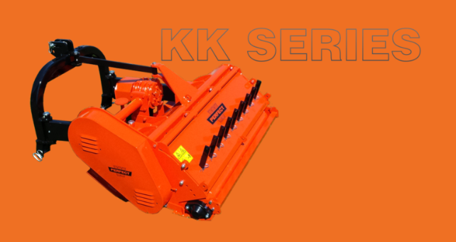KK-150 with rake tines mulcher | Smith Power Equipment