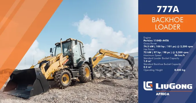 777A Backhoe loader | LiuGong