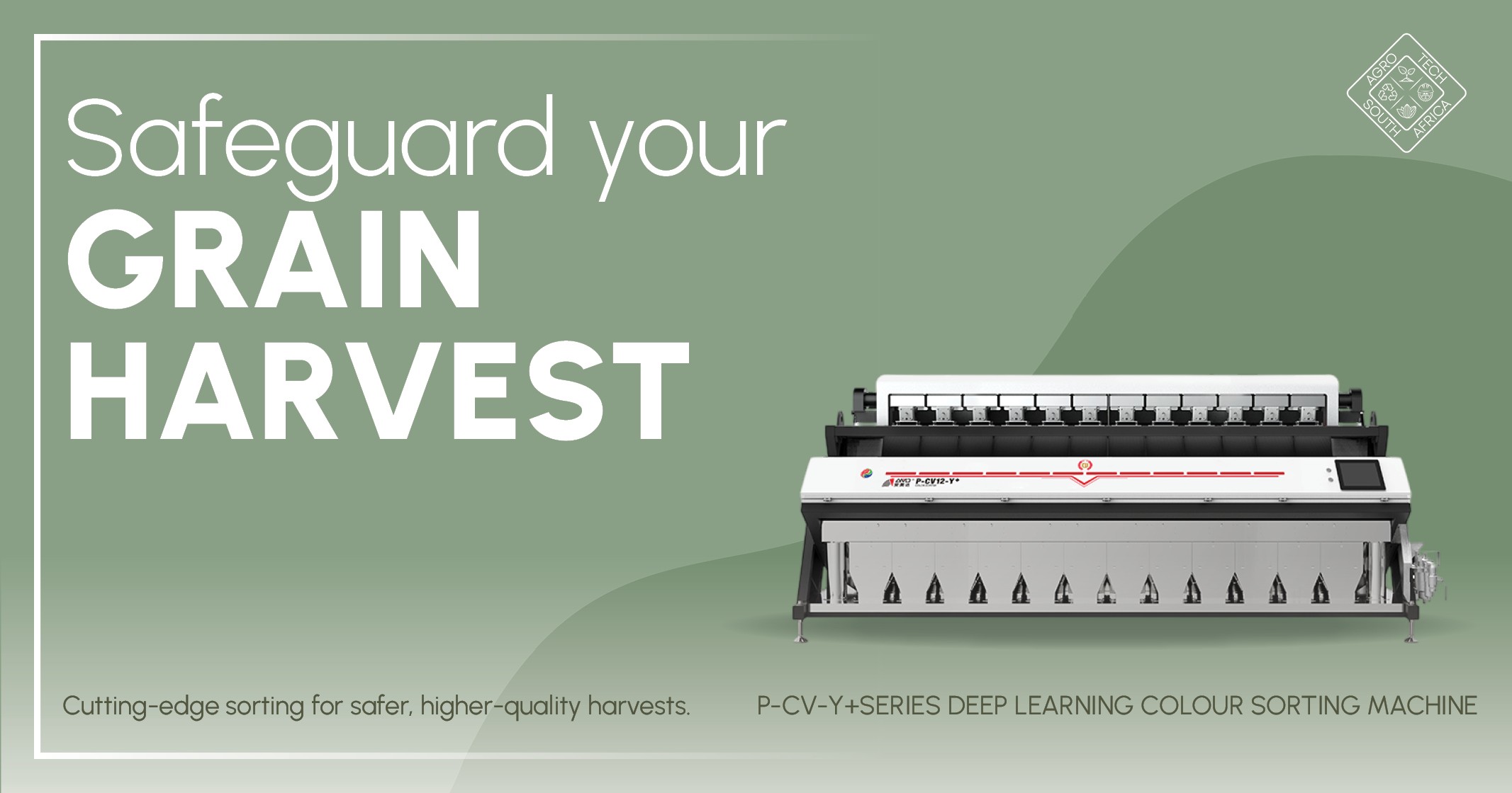 Safeguard your grain harvest | Deep learning colour sorting machines | AgroTech South Africa
