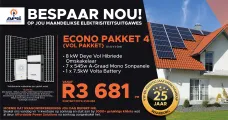 BESPAAR NOU! op jou maandelikse elektrisiteitsuitgawes | ECONO PAKKET 4 | Affordable Power Solutions