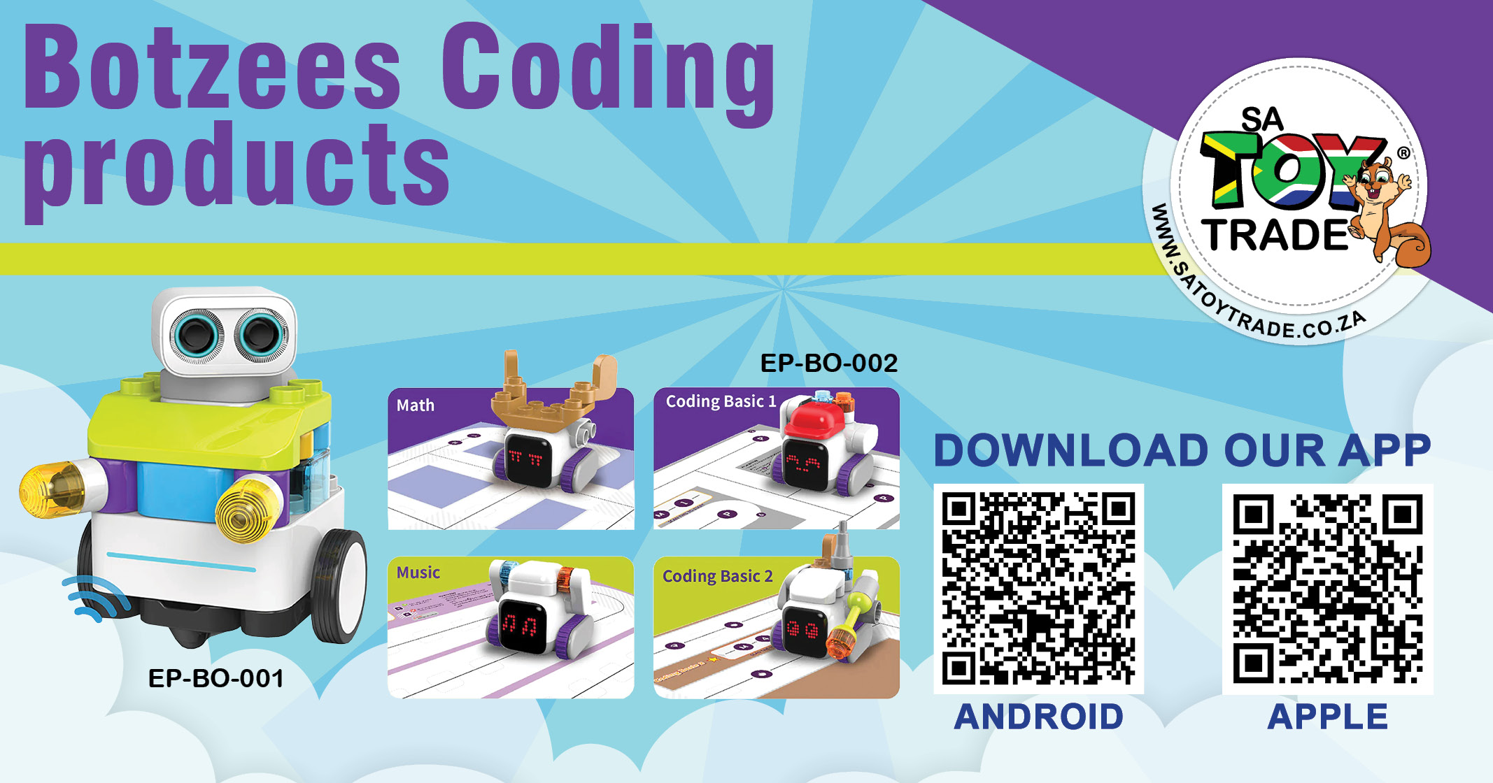 BOTZEES Classic Plus Coding Robot | SAToyTrade