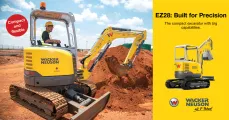 Tracked Zero Tail Excavator EZ28: Compact and flexible | Wacker Neuson