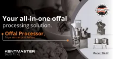 Your all-in-one TG-32 Offal processor, tripe washer and refiner | Kentmaster