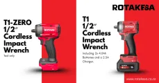 T1 | 1/2″ Cordless Impact Wrench | T1-ZERO | RotakeSA