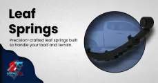 Leaf Springs | Built to handle heavy loads & rough terrain | SpringTech & Engineering