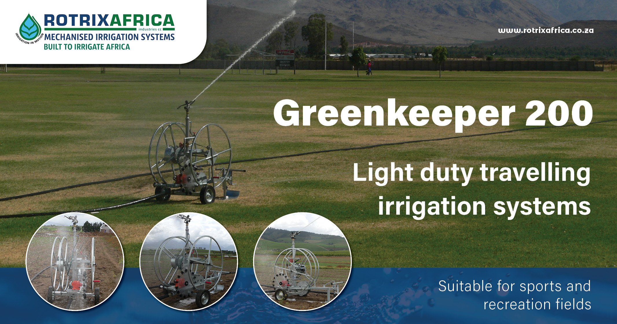 Greenkeeper 200 | Irrigation Unlimited – trusted Rotrix partner