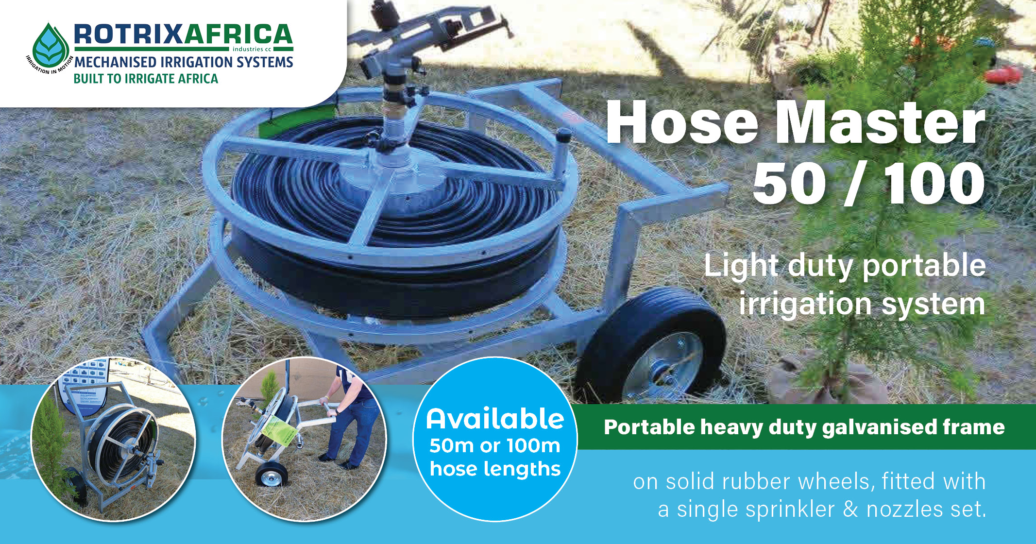 Hose Master 50 / 100 | Irrigation Unlimited – trusted Rotrix partner