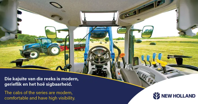 The New Holland T6000 – built to handle it all