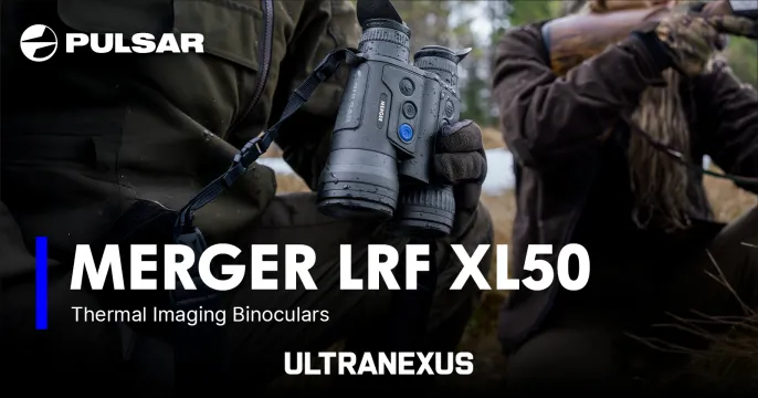 Pulsar | Merger LRF XL50 | Thermal imaging binoculars | Ultranexus