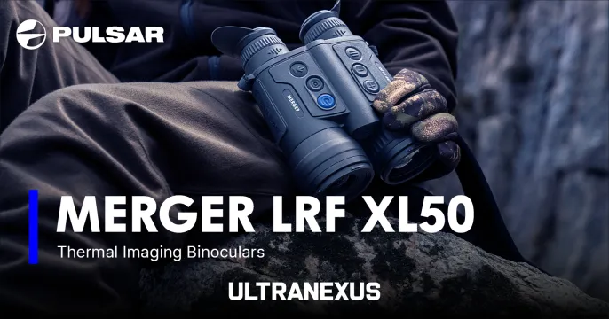 Pulsar | Merger LRF XL50 | Thermal imaging binoculars | Ultranexus