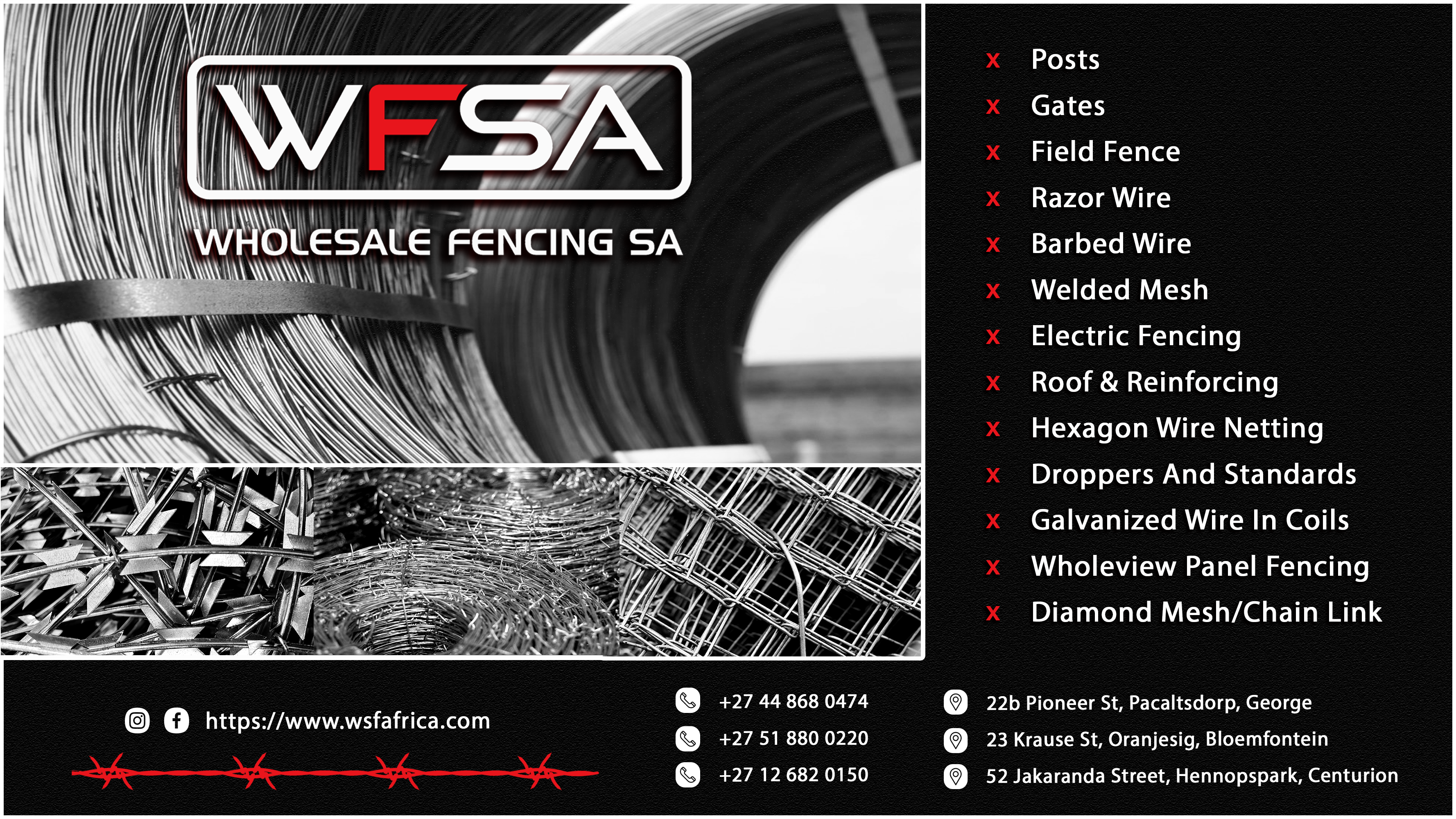 From posts to razor wire – We’ve got your fencing needs covered! | Wholesale Fencing