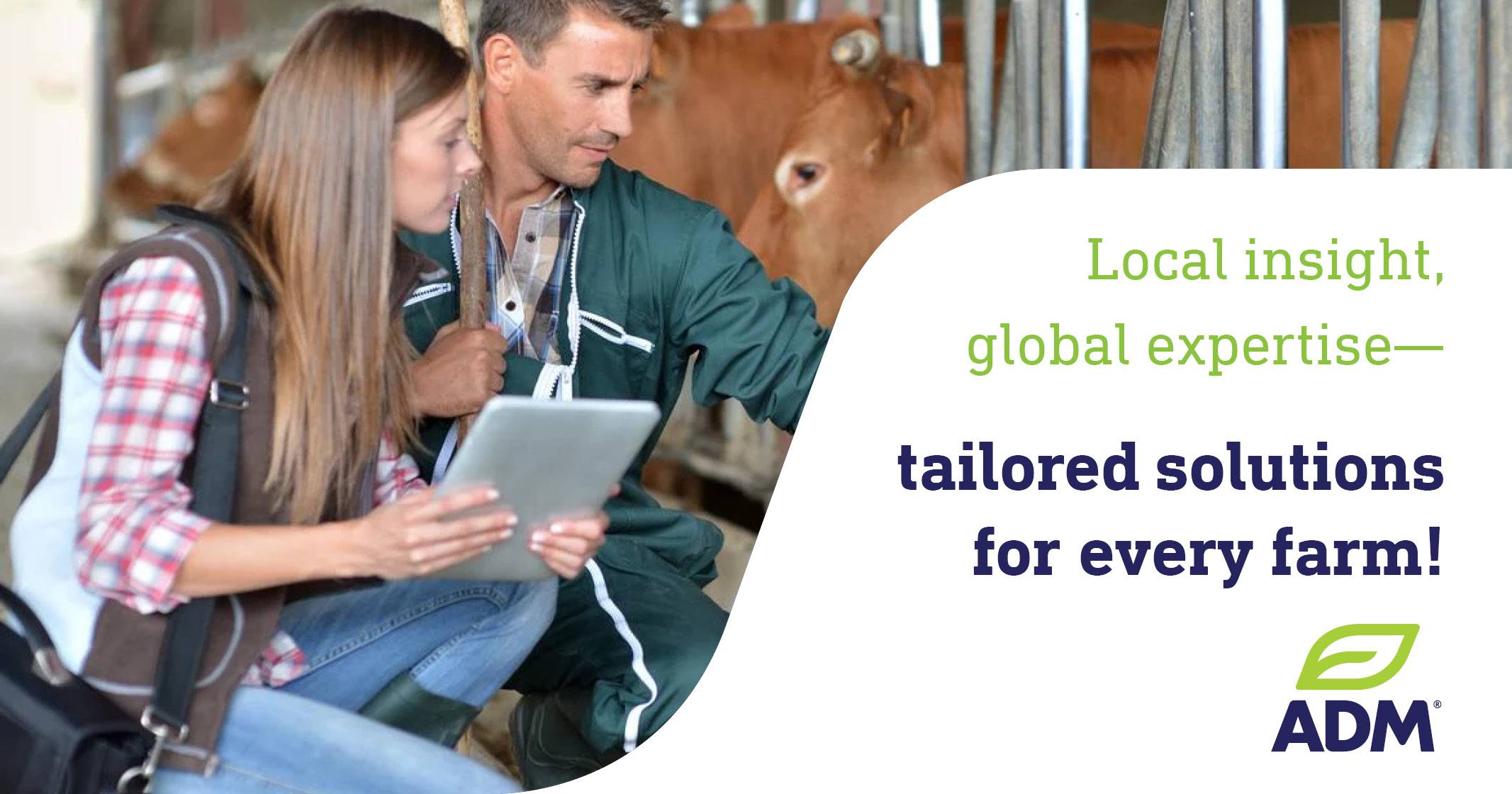 Human & animal nutrition | Tailored solutions for every farm | ADM Nutrition