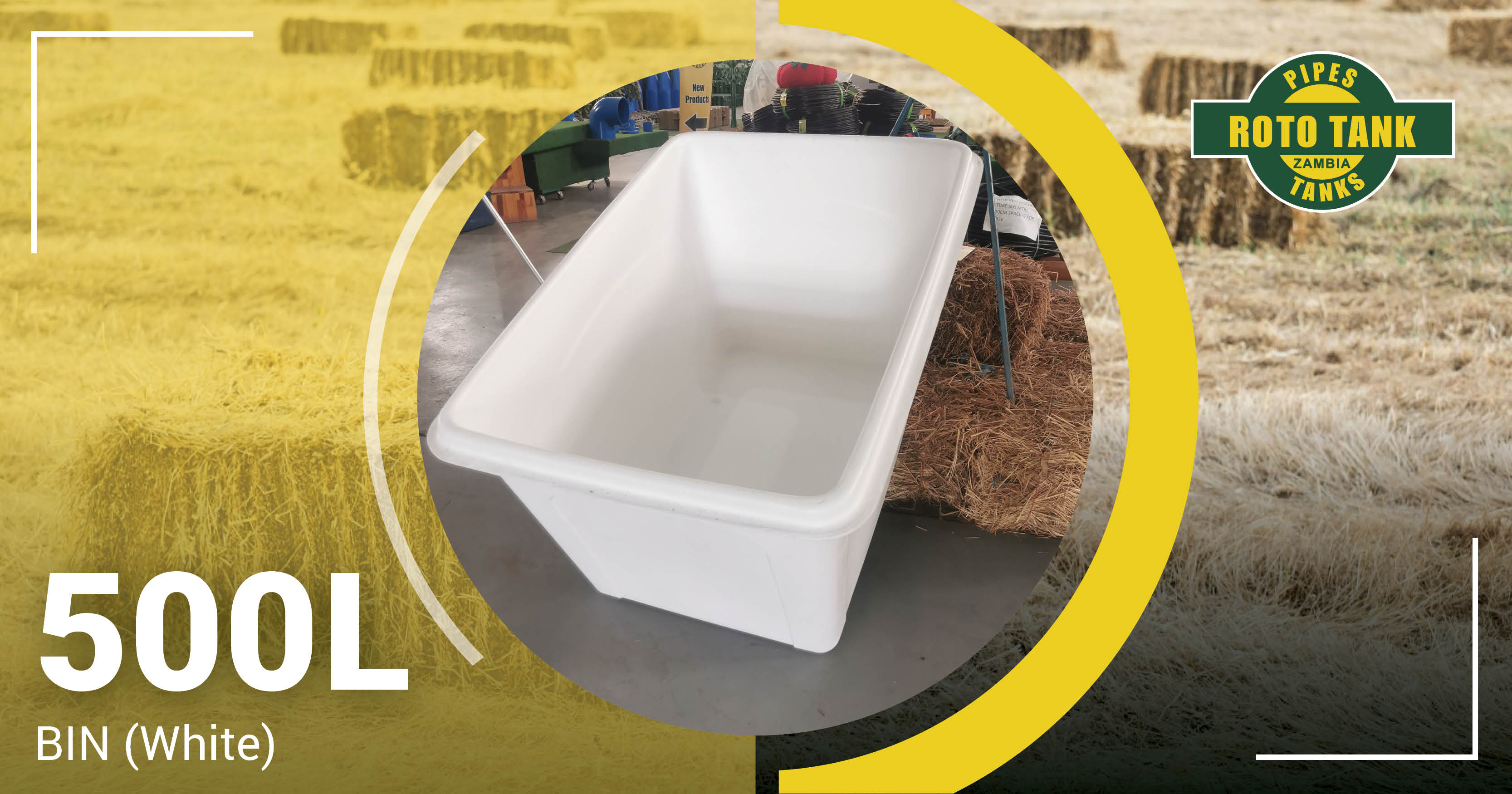 ulk Storage Made Easy – 500L Bin | Roto Tanks