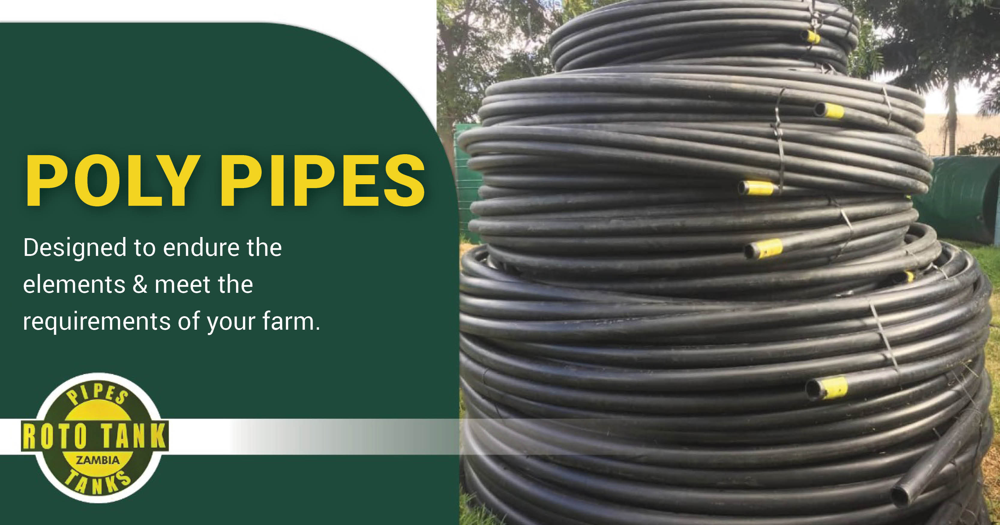 Poly Pipes That Perform Under Pressure | Roto Tanks