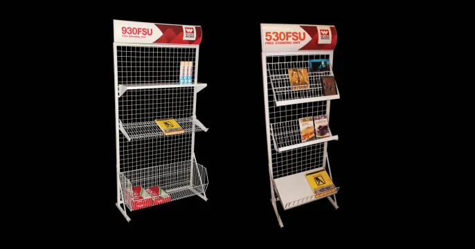 Wireworx 530FSU & 930FSU – Free standing display units | Wireworx