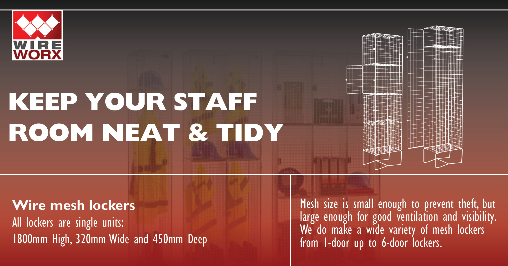 Wireworx Wire Mesh Lockers | Wireworx