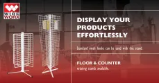 Wireworx Rotating floor & Counter Stands | Wireworx
