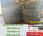 John Deere tyres en rims 600\70R30 x2 \ 710\70R42 x4 | T.G. Hendriks
