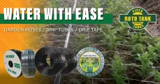 Water with ease | Garden hoses | Drip Tubes | Drip tape | Roto Tanks