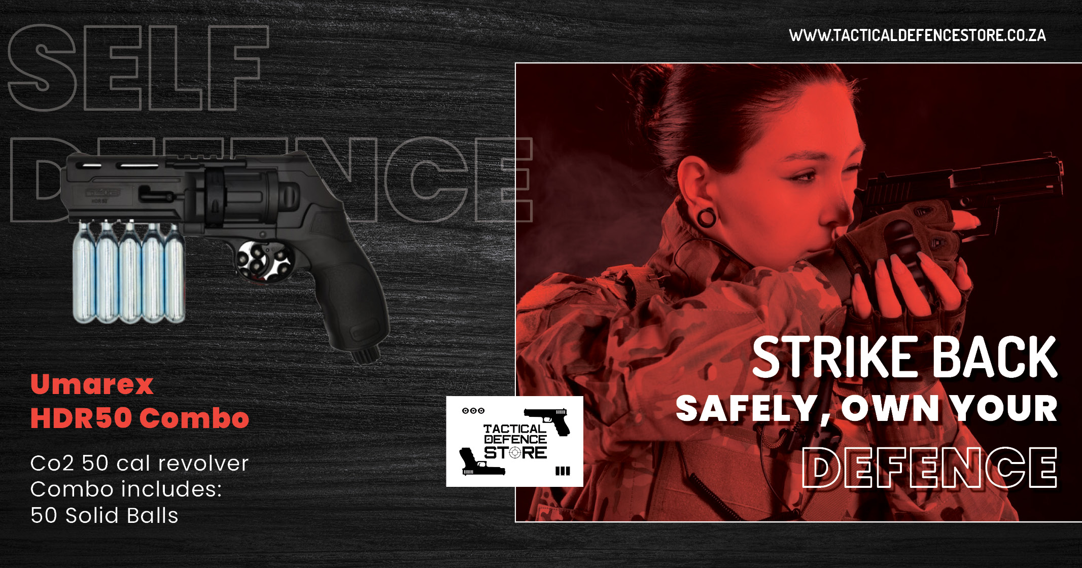 Umarex HDR50 Combo | Tactical Defence Store