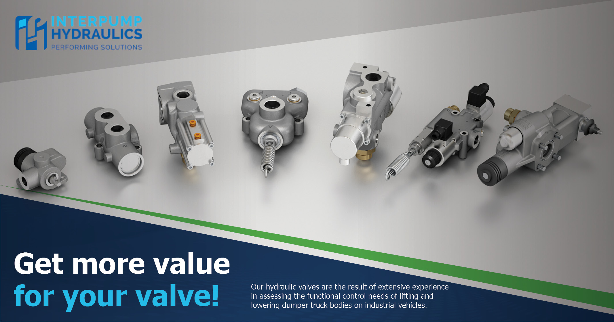 Get more value for your valves with our hydraulic valves | Interpump Hydraulics South Africa