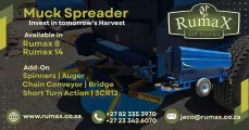 Muck spreaders | Invest in tomorrow's harvest | Rumax