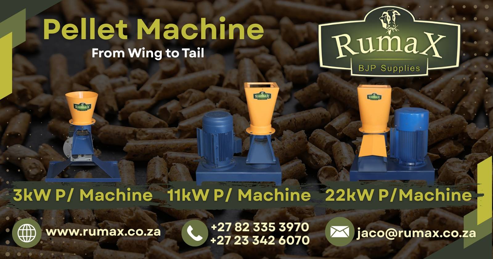 Transform your feed production with Rumax pellet machines | Rumax