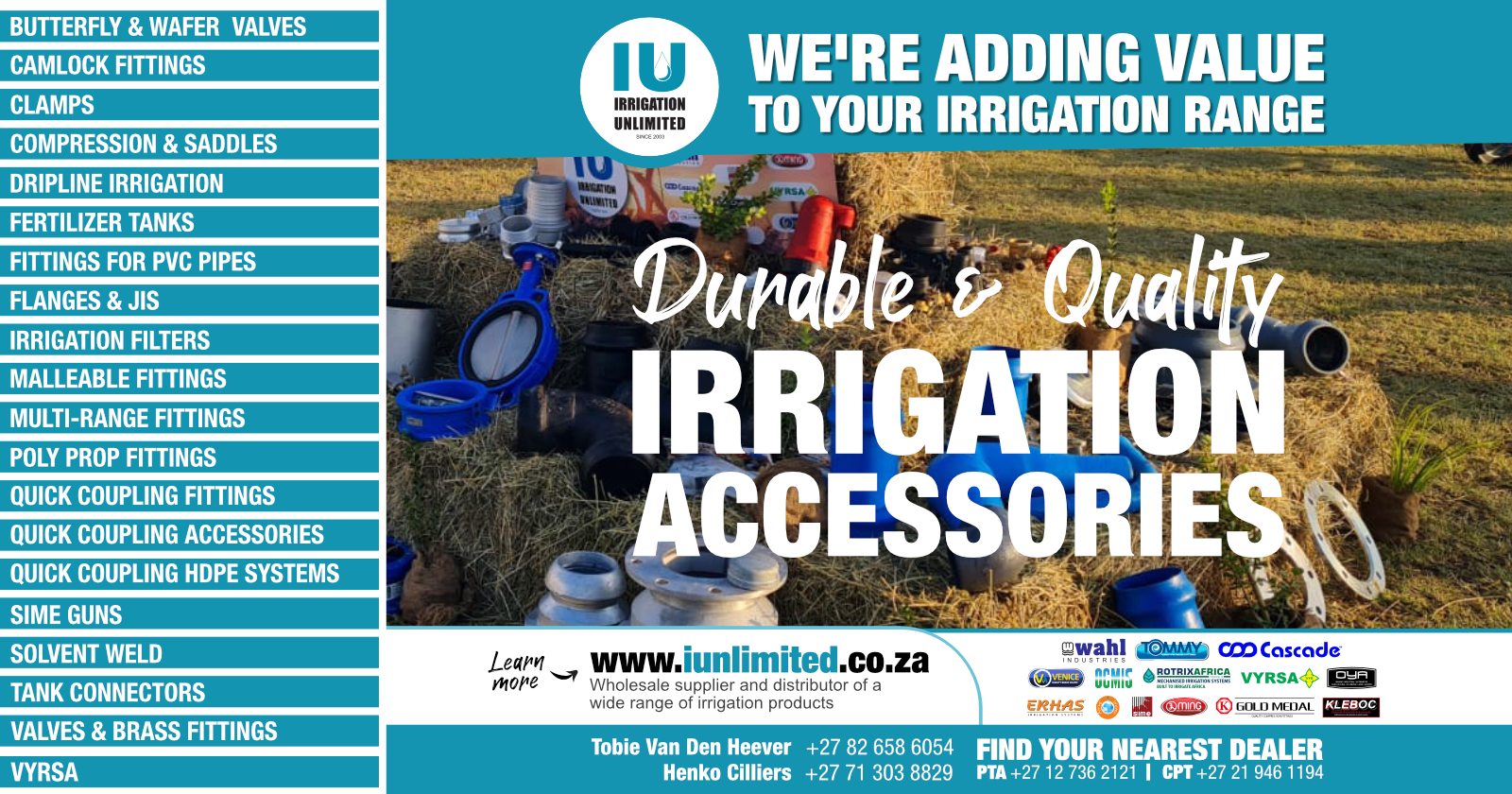 Irrigation accessories | Irrigation Unlimited