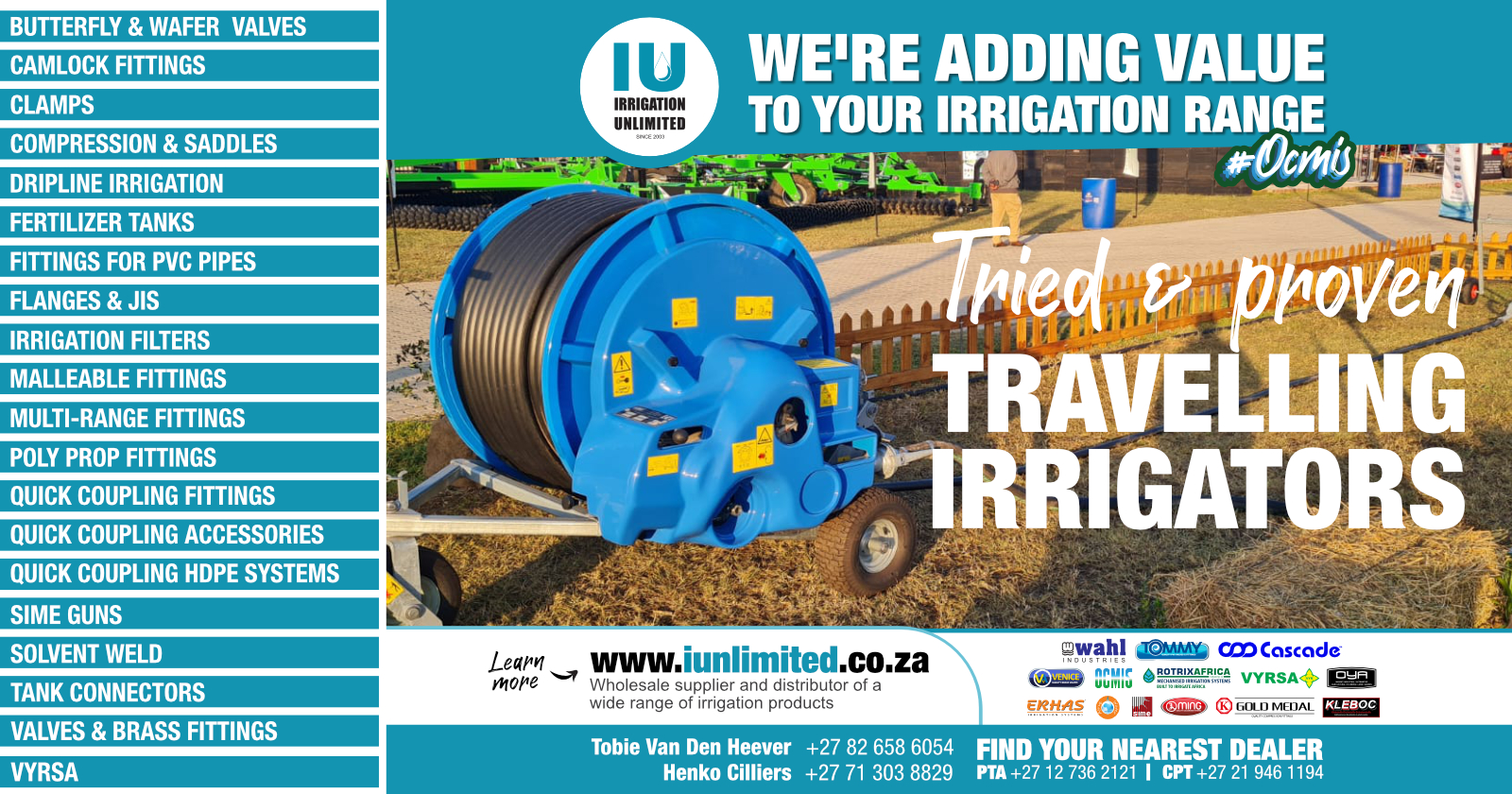 Tried & proven travelling irrigators | Irrigation Unlimited