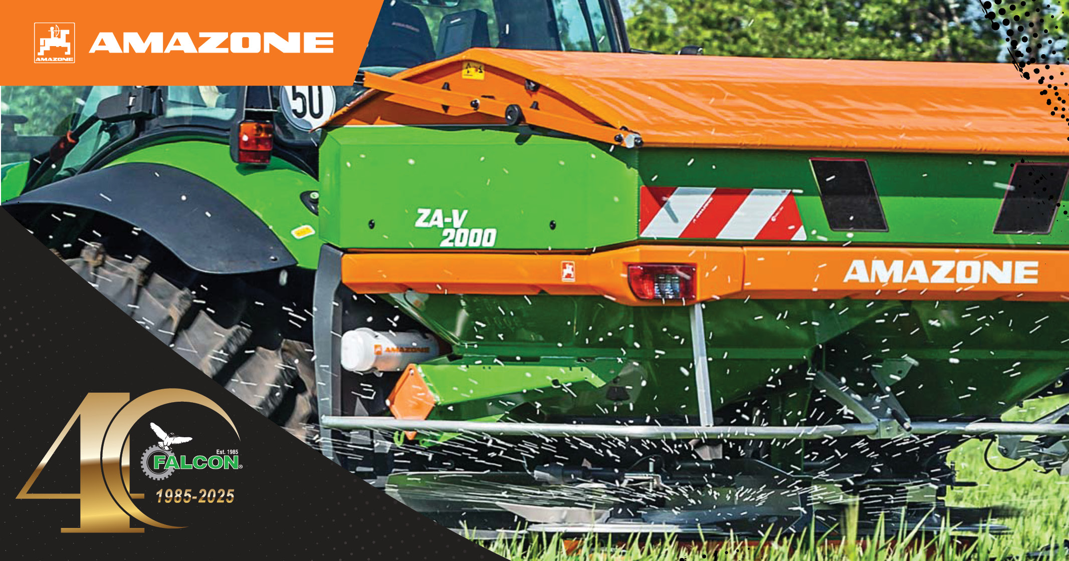 Amazone ZA-V Spreaders | Falcon Equipment