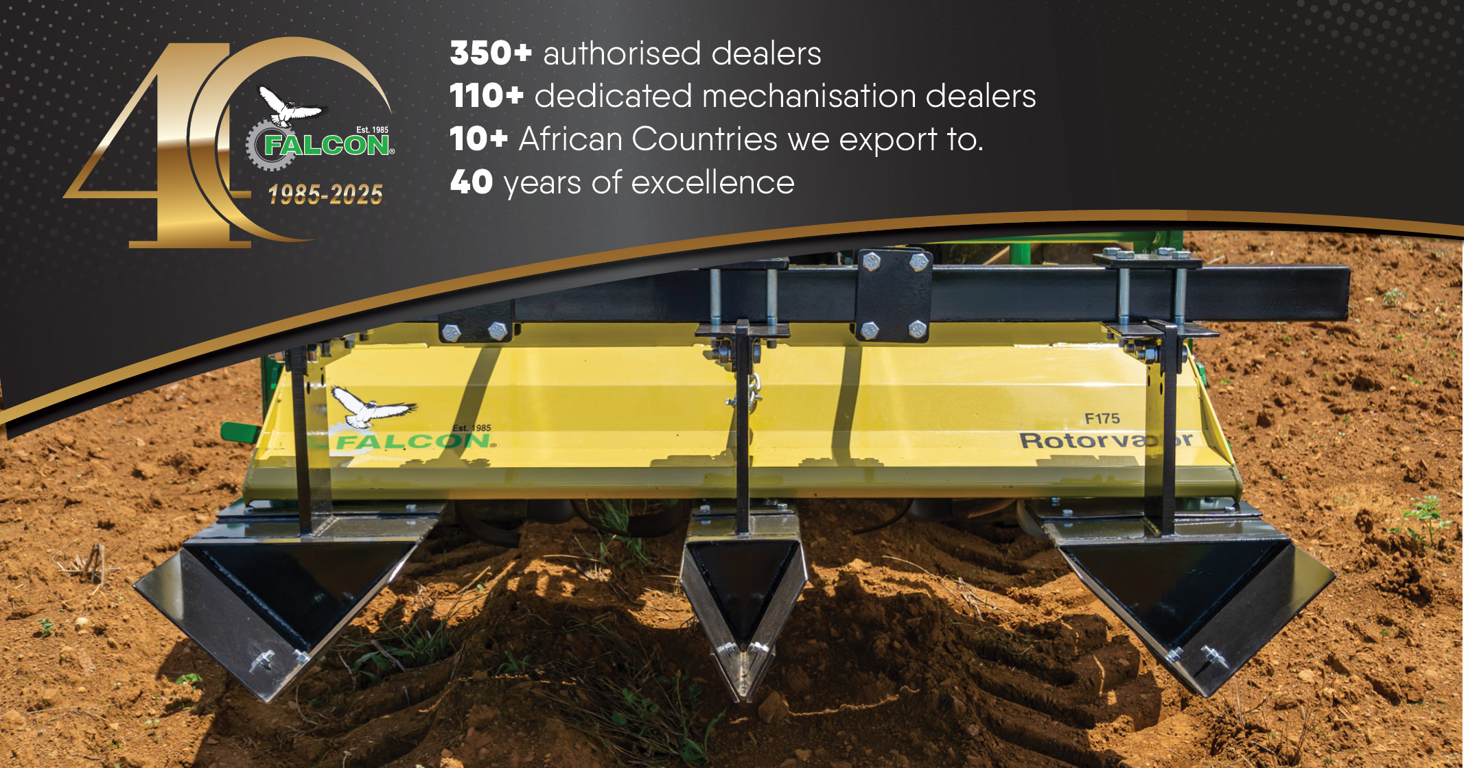 Falcon Rotavator F175 | Falcon Equipment