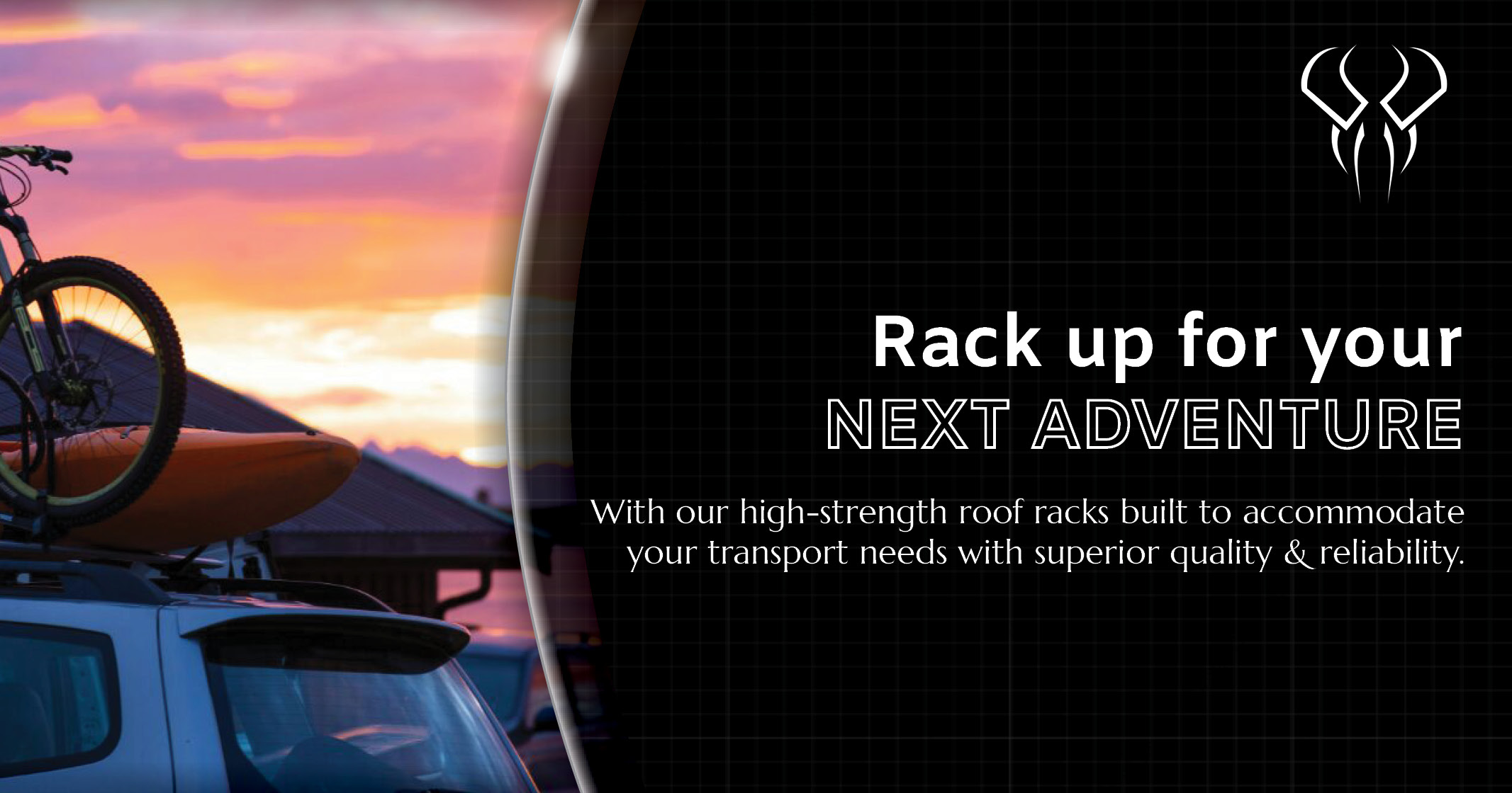 Rack up your next adventure with our high-strength roof racks | Tusk Canopies