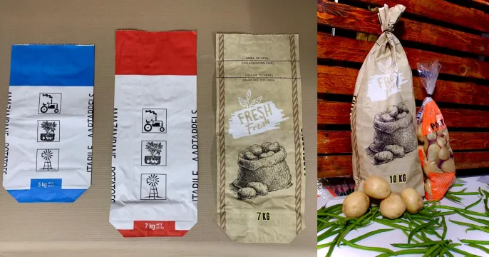 Paper potato bags | Rebelo Agricultural Group
