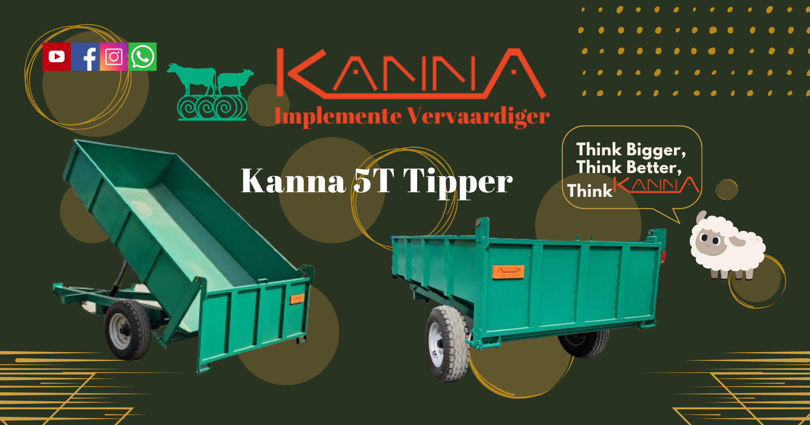 Kanna 5T Tipper | Kanna Industries