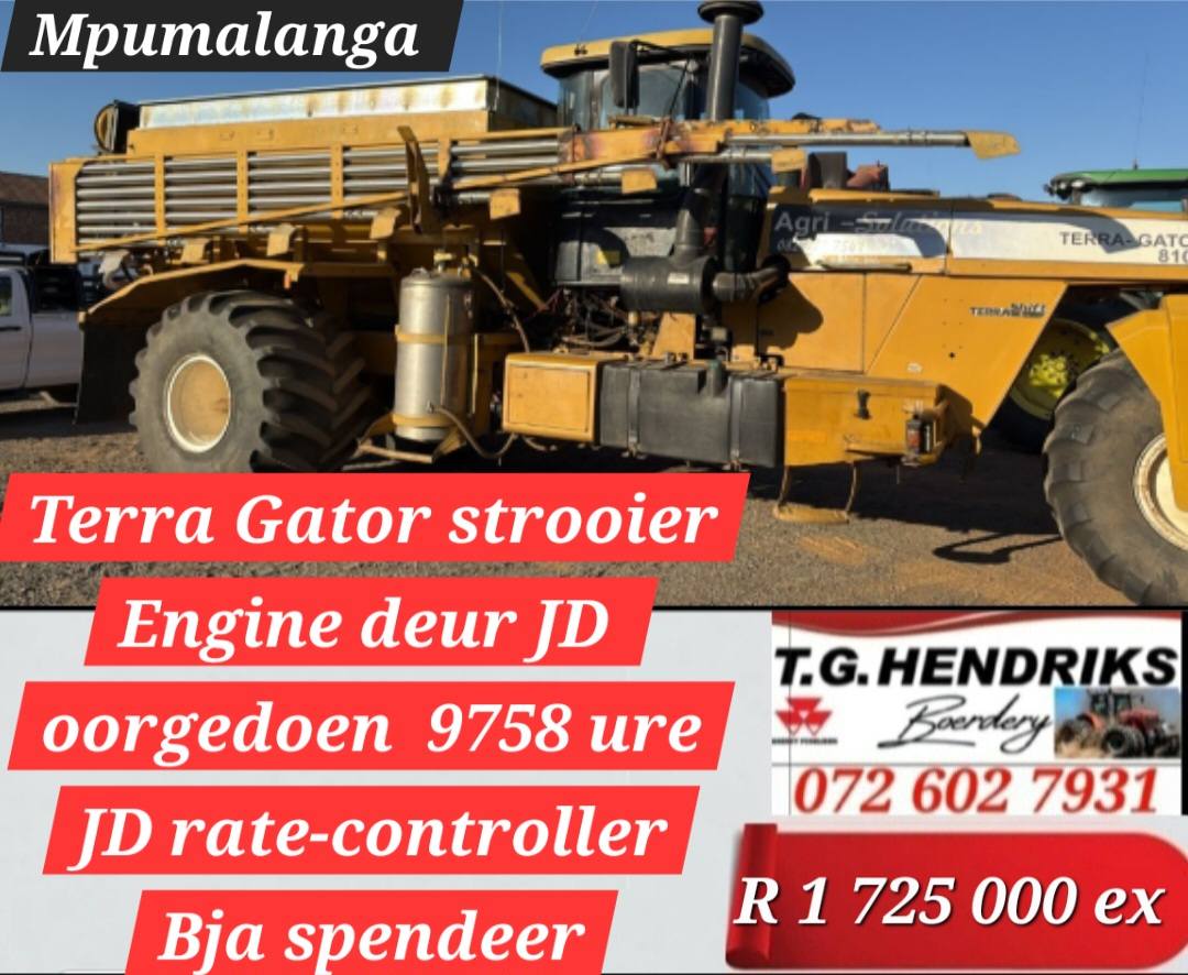 Terra gator strooier | T.G. Hendriks