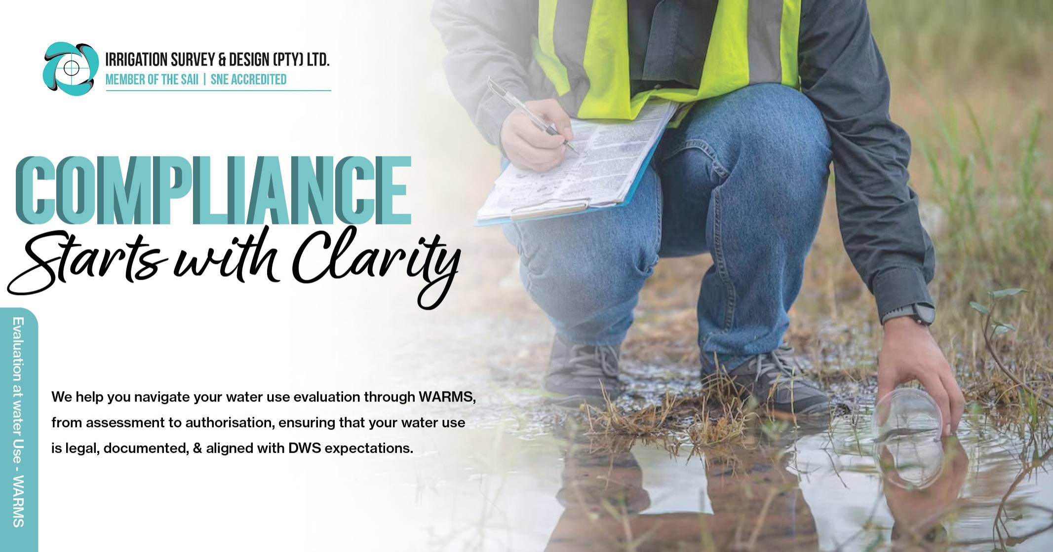 Irrigation Survey & Design: Navigating water use evaluations & compliance