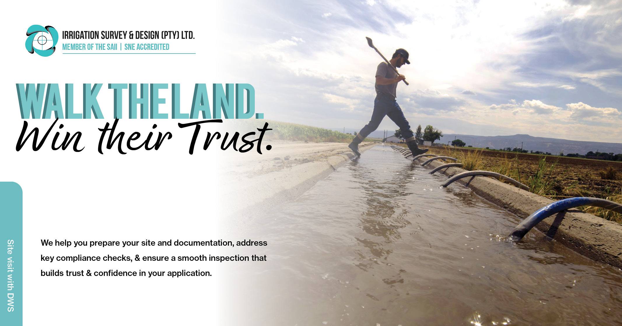 Your expert in water compliance & licensing | Irrigation Survey & Design