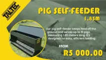 Pig Self-feeder 1850 (single side) | Tal-Tec