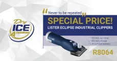 SPECIAL PRICE! | Lister Eclipse industrial clippers | Dry Ice International