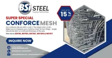 Save up to 15% off | Super special Conforce mesh | BSi Steel