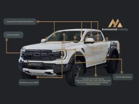 FORD RAPTOR 3.0 V6 ECOBOOST D/C P/U A/T 4WD | Armoured Mobility