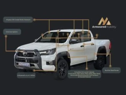 TOYOTA HILUX 2.8 GD-6 LEGEND D/C P/U A/T | Armoured Mobility